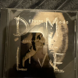 Depeche Mode Songs of Faith and Devotion Live CD One Size Black Beige